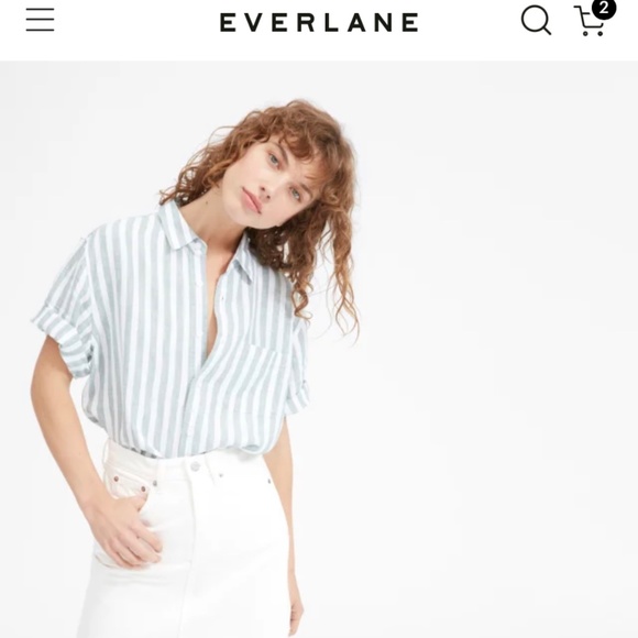 Everlane The Denim Skirt - Picture 2 of 2